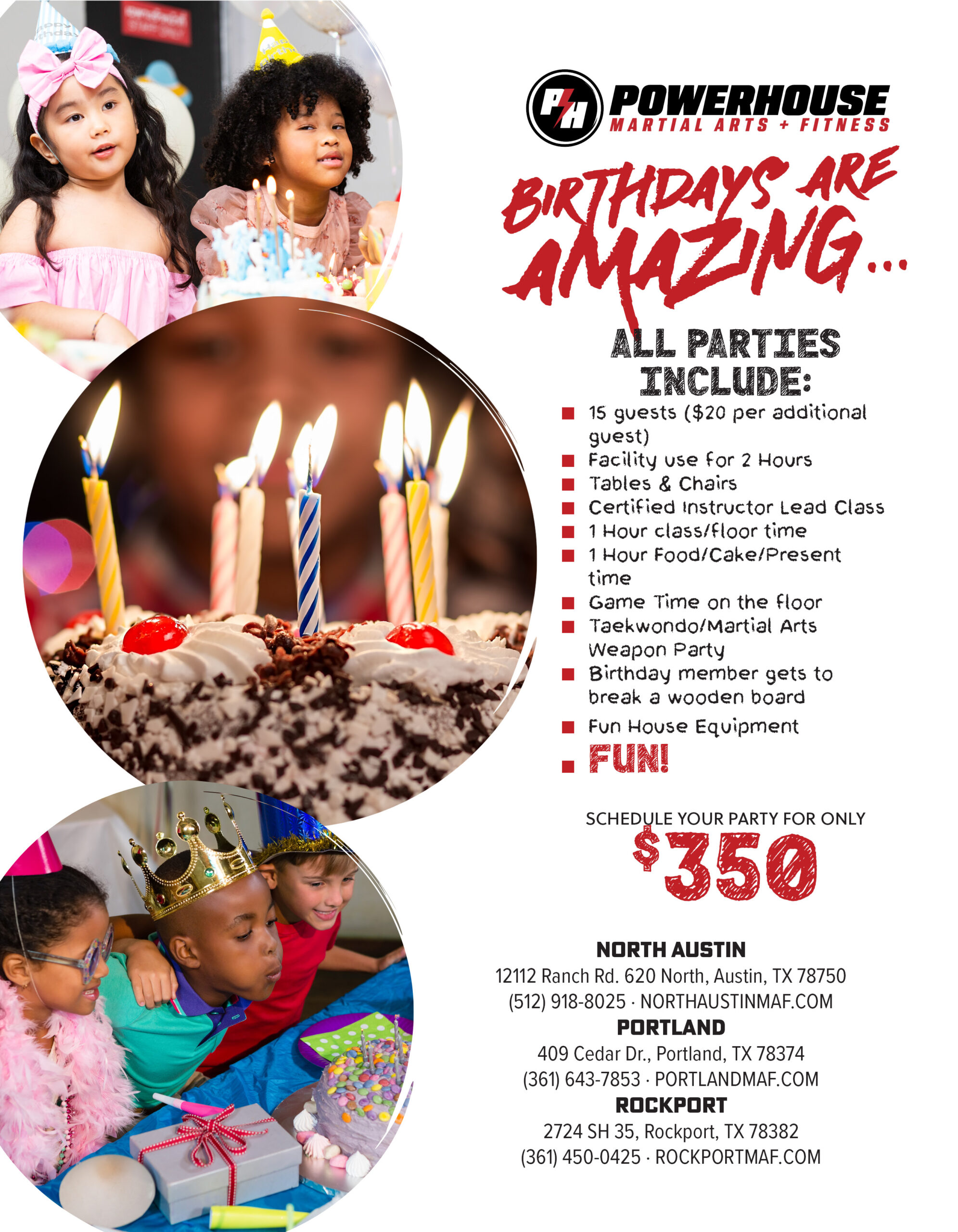 Powerhosue MAF Birthday Flyer
